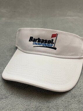 White Imperial Barbasol Championship Golf Visor Hat
